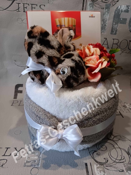 Handtuchtorte zu Ostern